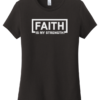 Faith-Is-My-Strength-Womens-Black-Shirt