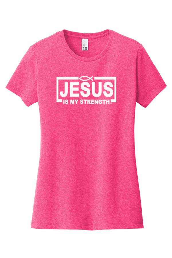 Jesus Is My Strength Women's Tee